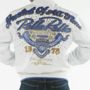 White Pelle Pelle Greatest Leather Jacket