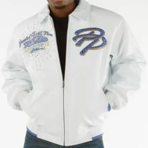 White Pelle Pelle Greatest Leather Jacket view 2