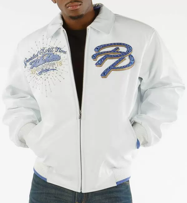 White Pelle Pelle Greatest Leather Jacket view 2