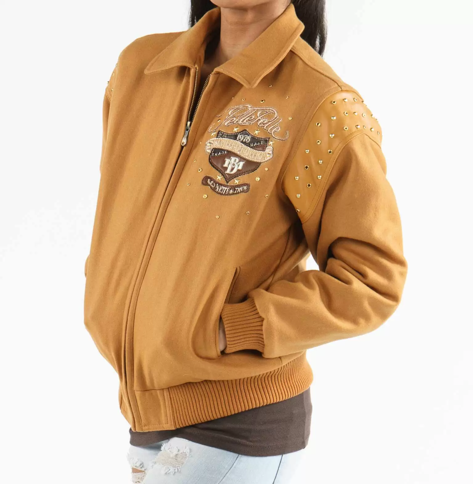 Yellow Pelle Pelle Wool Jacket