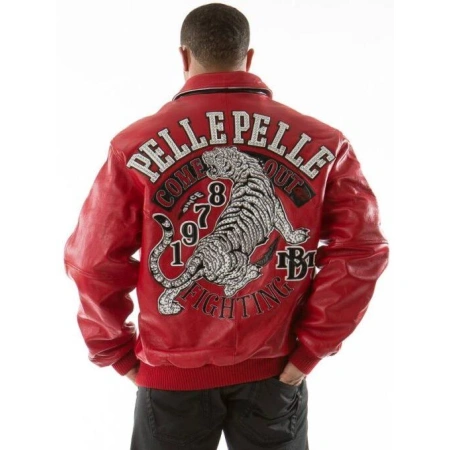 Pelle Pelle Red Tiger MB Leather Jacket | Men Jacket view 2