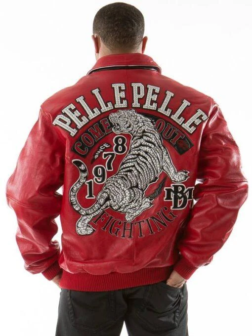 Pelle Pelle Red Tiger MB Leather Jacket | Men Jacket view 2
