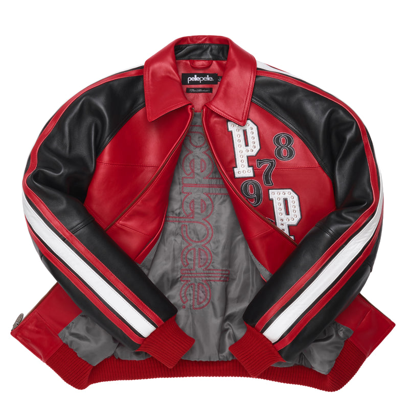 Pelle Pelle Red Soda Club MB Jacket | Tiger Jacket view 3