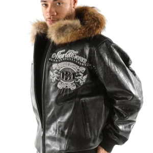 Pelle Pelle World Tour Men Leather Jacket | Hooded Jacket