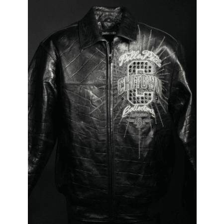 Pelle Pelle Chi-town Men Leather Jacket | Black Jacket