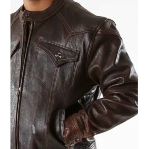 Pelle Pelle Men Ghost Biker Leather Jacket view 2