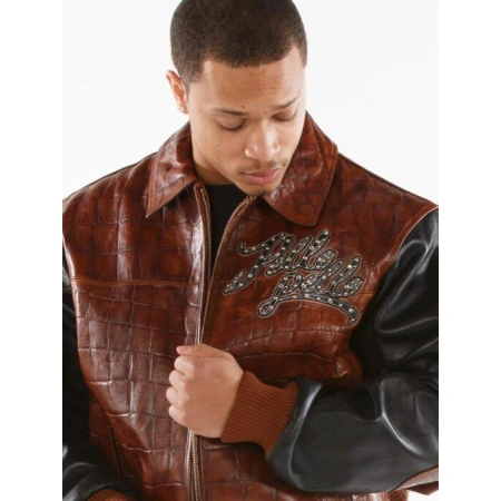 Pelle Pelle Men Brown Chief Keef Jacket | Legendary Jacket view 3