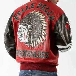 Pelle Pelle Men Red Chief Keef Jacket | Legendary Jacket view 2