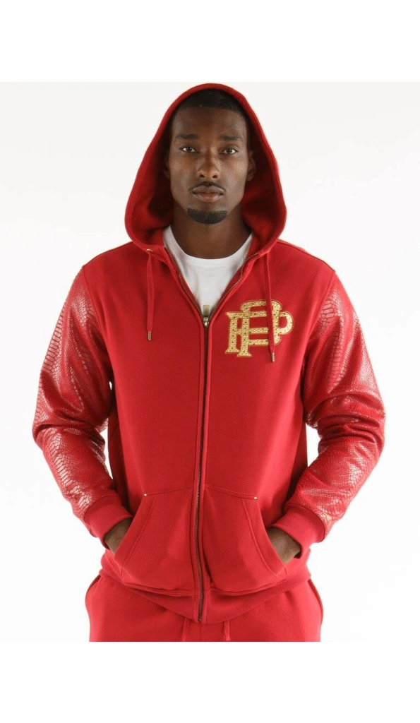 Pelle Pelle Red Elite Series Men Tracksuit