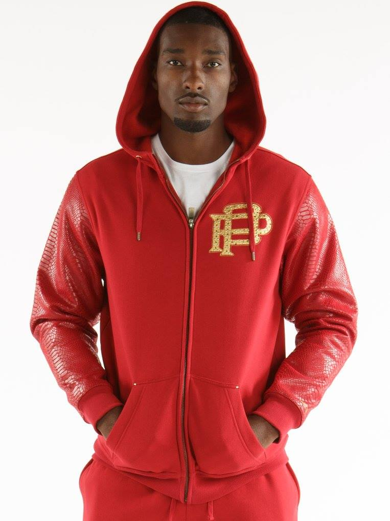 Pelle Pelle Red Elite Series Men Tracksuit