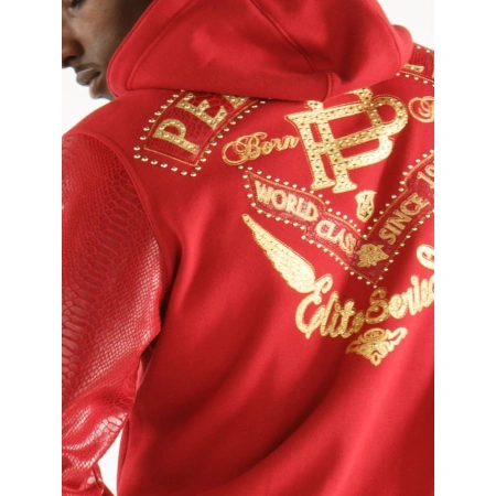 Pelle Pelle Red Elite Series Men Tracksuit view 3