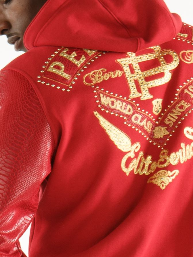 Pelle Pelle Red Elite Series Men Tracksuit view 3