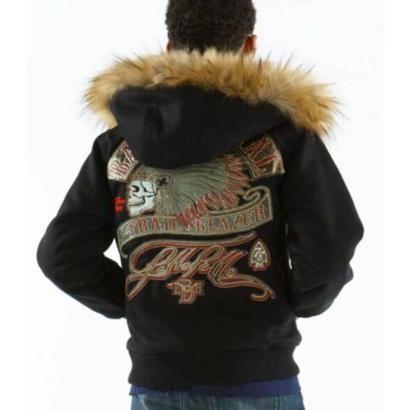 Pelle Pelle Trail Blazer Fur Hood Jacket | Wool Jacket view 2