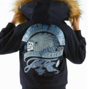 Pelle Pelle Trail Blazer Navy Blue Jacket | Wool Jacket