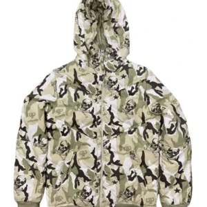 Pelle Pelle Skeleton Design Puffer Jacket | Hood Jacket