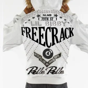 Pelle Pelle Men Freecrack MB White Jacket | Leather Jacket view 2