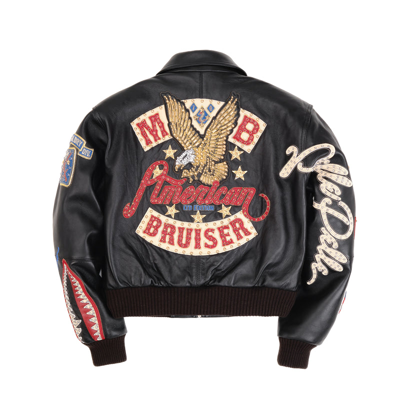 Pelle Pelle American Bruiser Cropped Jacket | Women Jacket view 2