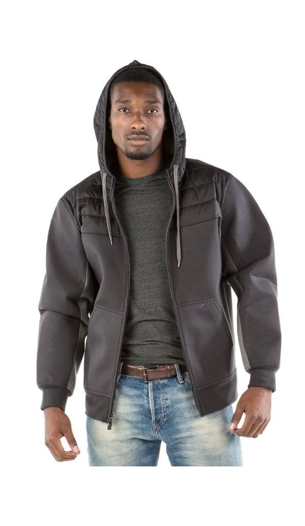 Pelle Pelle Men Players Inc. Wool Jacket | Black & Grey