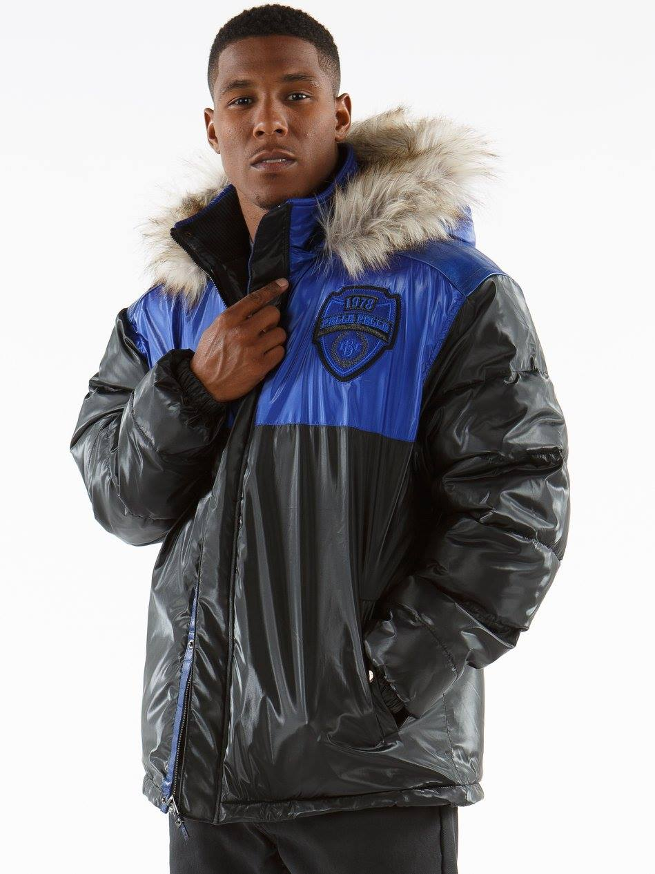 Pelle Pelle Men MB Fur Hood Jacket | Polyester Jacket