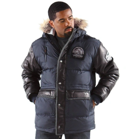 Pelle Pelle Men Puffer Fur Hood Jacket | Elite Series Jacket