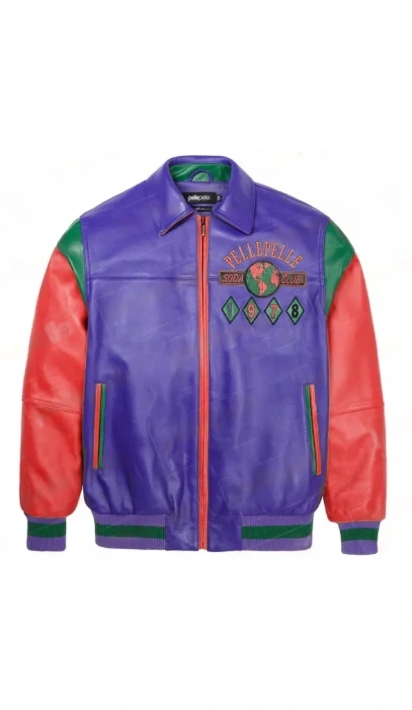 Pelle Pelle Purple Soda Club Jacket