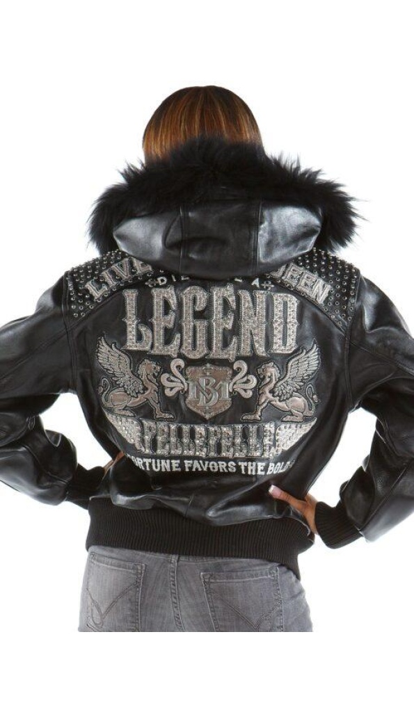 Pelle Pelle Queen Black Leather Jacket