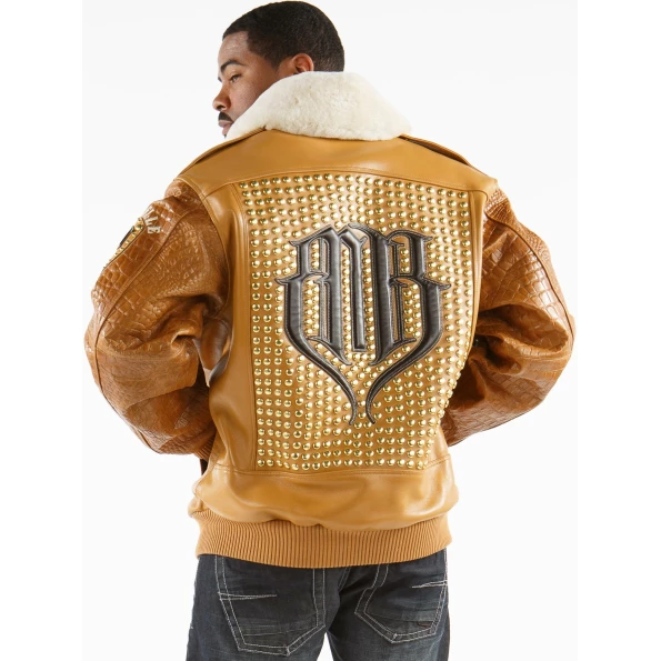 PELLE PELLE MB MUSTARD LEATHER JACKET view 2