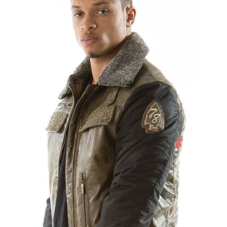 PELLE PELLE BEDGED ROYAL LEATHER JACKET view 3