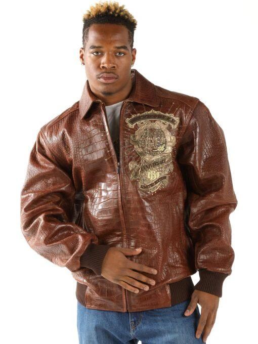 Pelle Pelle Limited Edition Brown MB Jacket | Men Jacket view 1