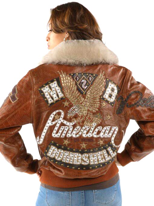 Pelle Pelle Brown American Bruiser Jacket