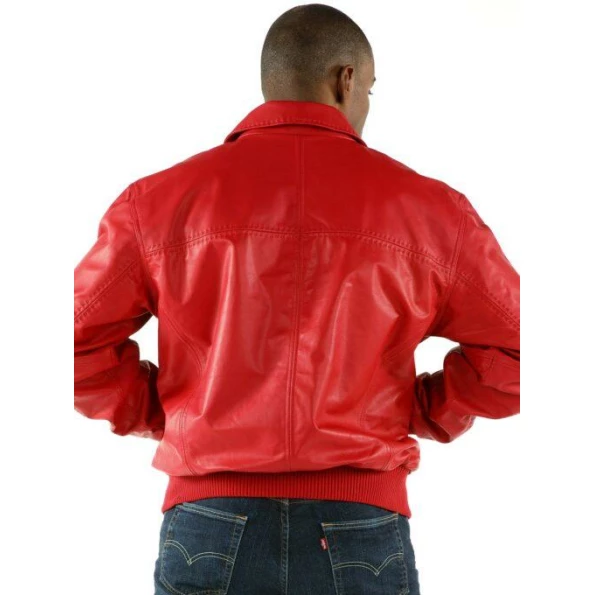 PELLE PELLE RED LEATHER JACKET view 2