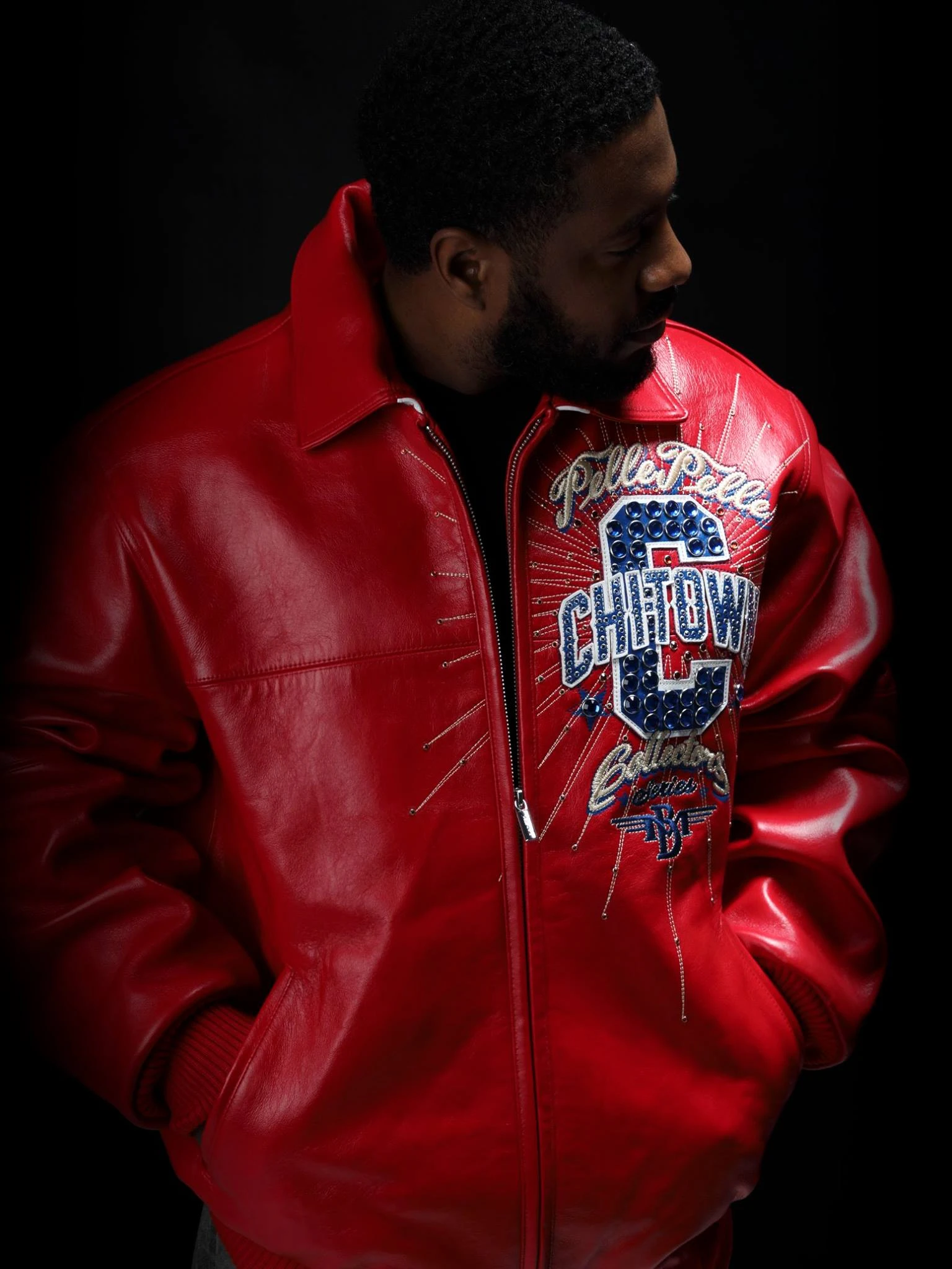 Pelle Pelle Red Chi-town MB Leather Jacket