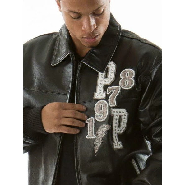 PELLE PELLE FIGHTING BLACK LEATHER JACKET view 3