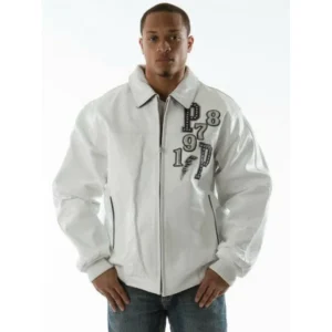 PELLE PELLE FIGHTING WHITE LEATHER JACKET