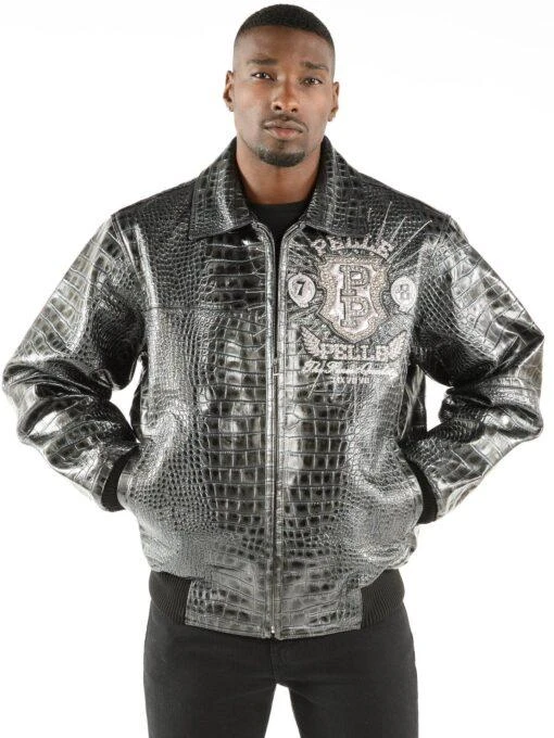 Pelle Pelle Eye On The Prize Men Jacket | Black Jacket