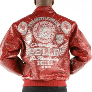 Pelle Pelle Eye On The Prize Red Jacket | Men Jacket view 2