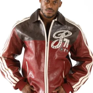 Pelle Pelle Legacy 1978 Leather Jacket | Dark Brown & Maroon