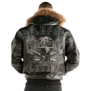 ATTRACTIVE CROCODILE BLACK JACKET PELLE PELLE view 2