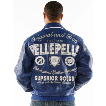 Pelle Pelle Blue Original And True MB Jacket | Men Jacket view 2
