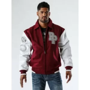 PELLE PELLE RALLY MAROON WOOL JACKET