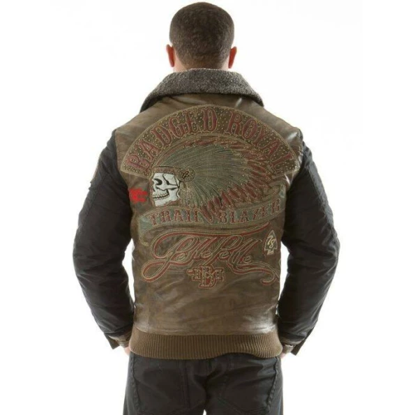 PELLE PELLE BEDGED ROYAL LEATHER JACKET view 4