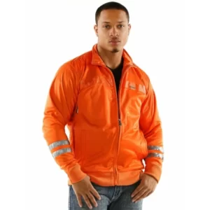 PELLE PELLE ORANGE TRACK JACKET