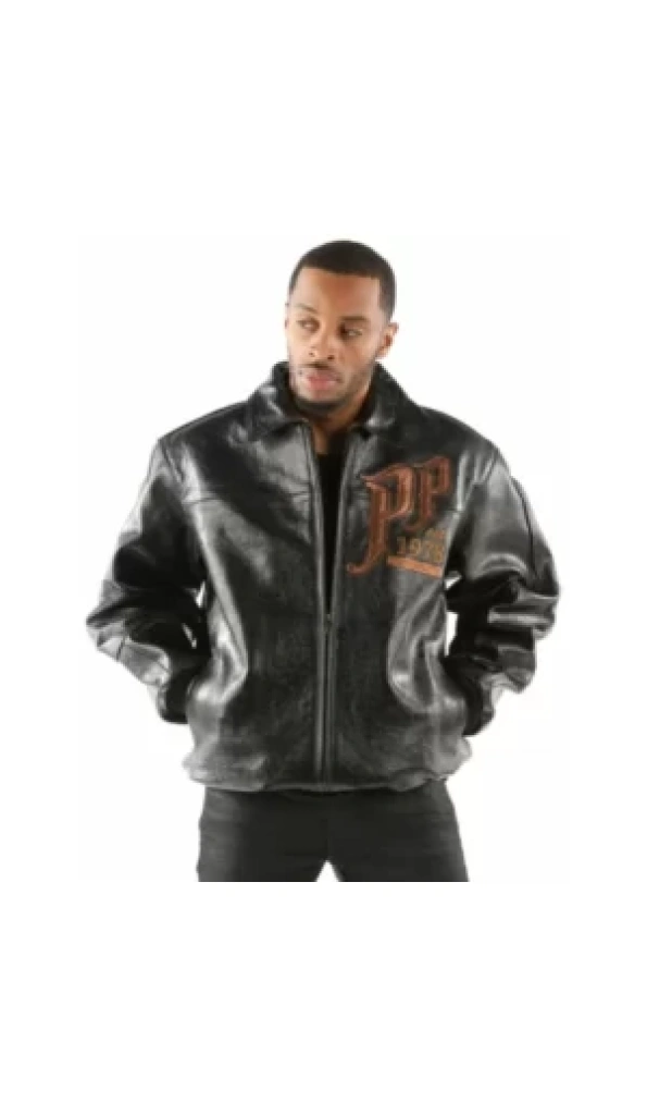 PELLE PELLE PIONEER LEATHER SMITH BLACK JACKET