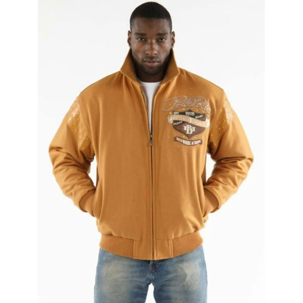 PELLE PELLE TRUE YELLOW WOOL JACKET