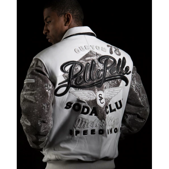 PELLE PELLE CITY WHITE JACKET AWESOME view 3