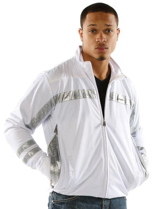 Pelle Pelle White Wool Polyester Jacket