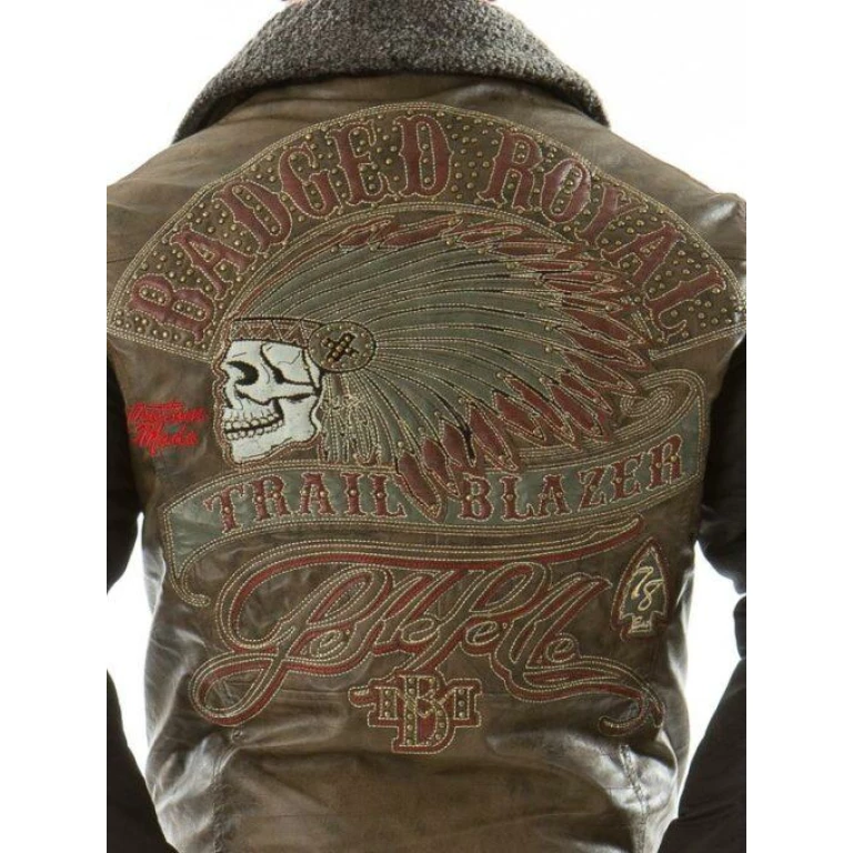 PELLE PELLE BEDGED ROYAL LEATHER JACKET view 2