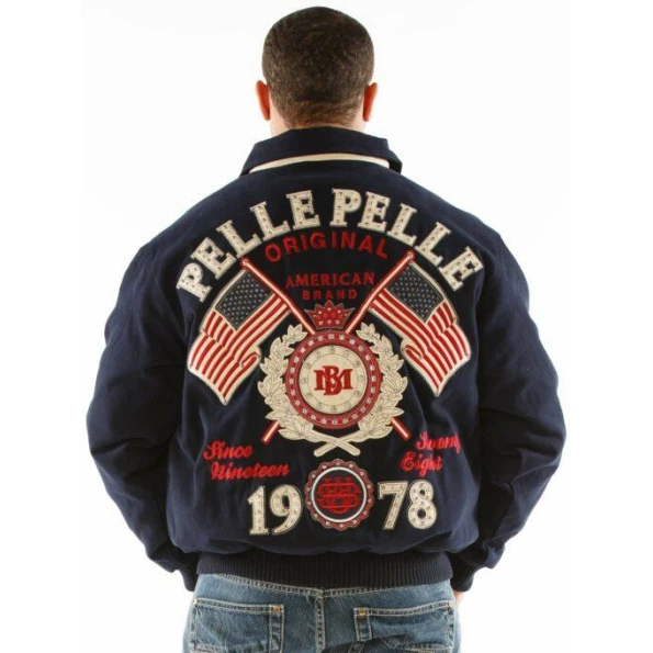 PELLE PELLE AMERICAN BLUE JACKET view 2