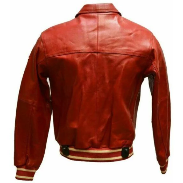 PELLE PELLE VINTAGE RED LEATHER JACKET view 2
