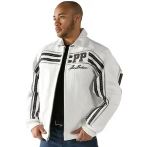 PELLE PELLE ORIGINAL WHITE LEATHER JACKET